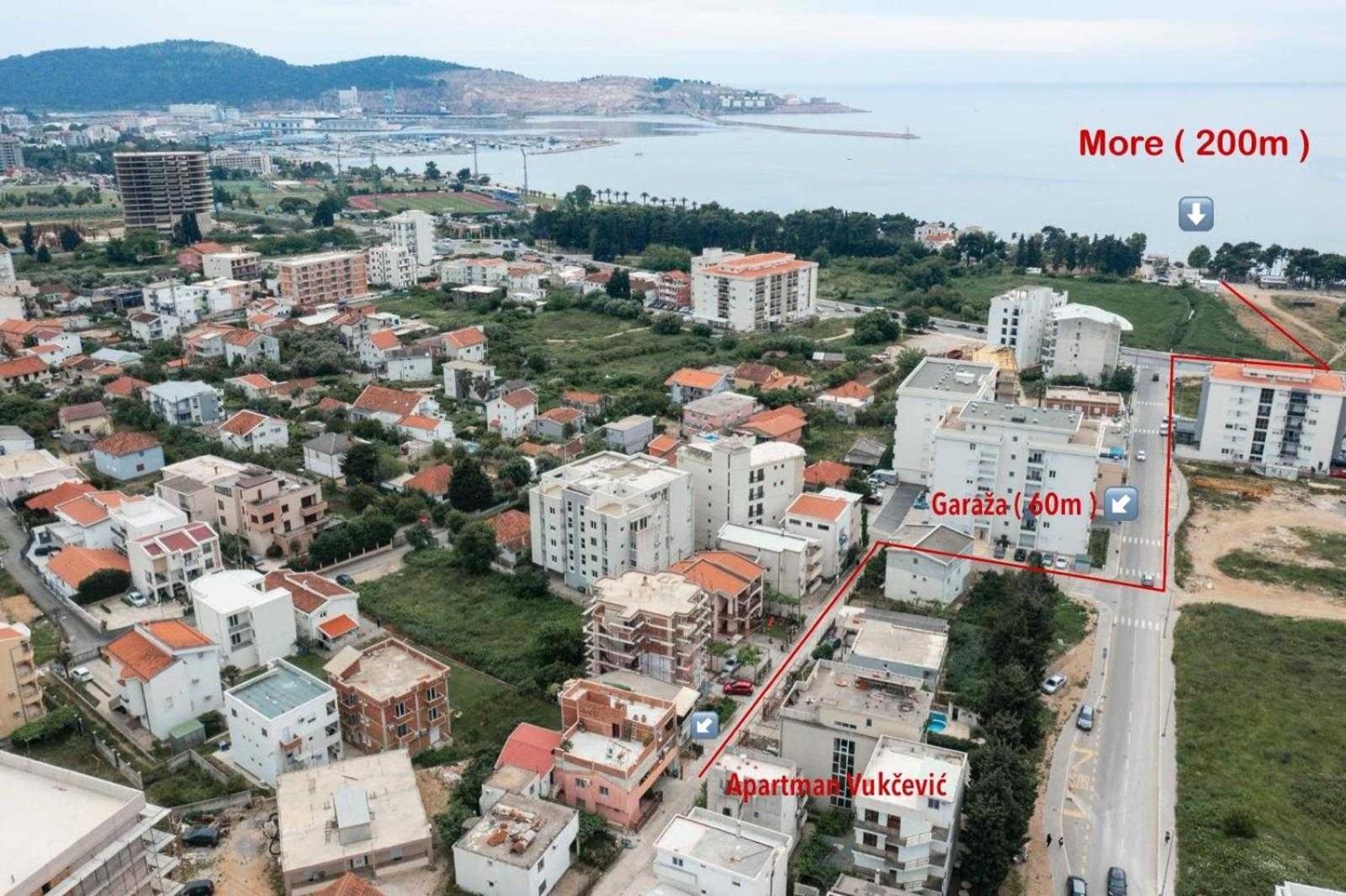 Apartmani Vukcevic Bar Bagian luar foto